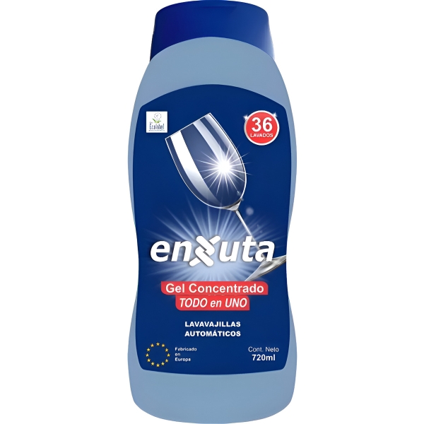 Lavavajillas Enxuta Gel Concentrado 720ml