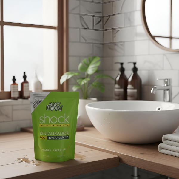Mary Bosques Shock Acido Restaurador X 250g - Doypack Promo - Imagen 2