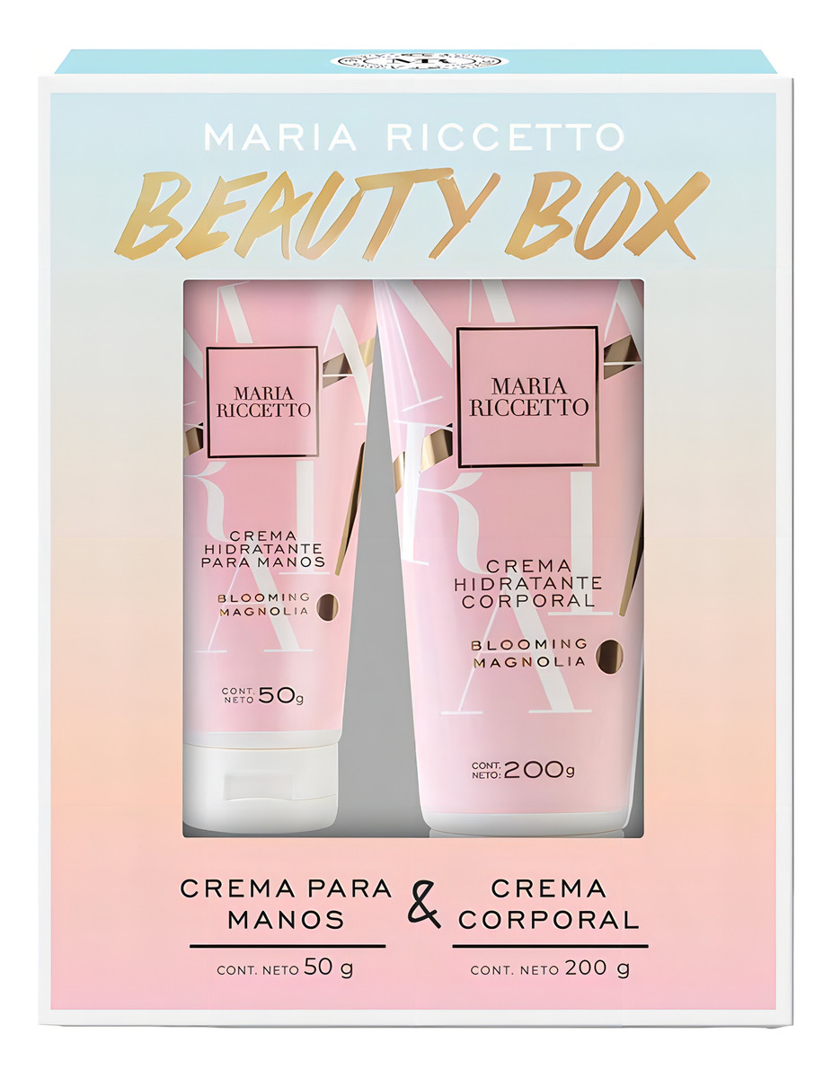 Pack M Riccetto Blooming Magnolia Crema Manos 50g+corp 200g