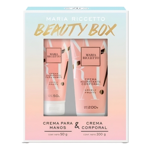 Maria Riccetto Beauty Box Lovely Fruits Crema Manos + Cuerpo