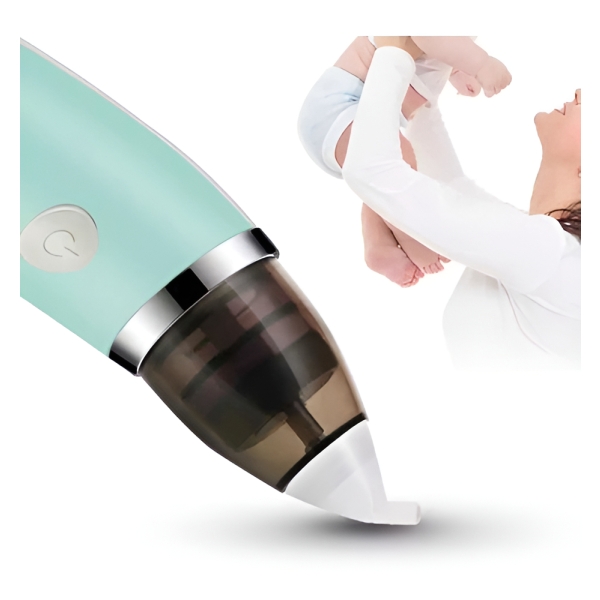 Aspirador Nasal Eléctrico, Succión Y Succión Para Recién Nacidos, Color Verde - Imagen 3