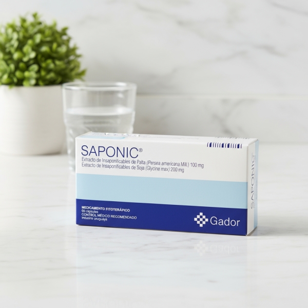 Saponic 300mg 60 Capsulas - Imagen 2