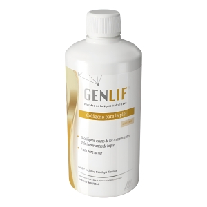 Genlif(R) Colágeno Líquido Hidrolizado X 900ml | 30 Porciones Sabor Limón
