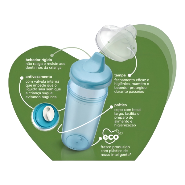 Vaso De Transición Antifugas Eco Max Dog Lillo De 320 Ml, Color Negro - Imagen 9