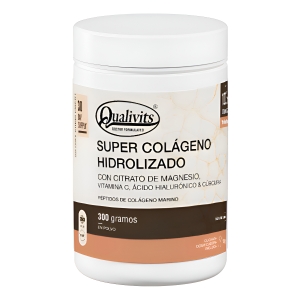 Super Colágeno Qualivits(R) Con Citrato De Magnesio X 300g Sabor Natural