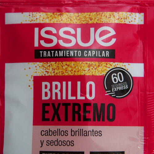 Tratamiento Capilar Issue Brillo Extremo Sachet X25g - Imagen 4