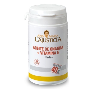 Aceite De Onagra + Vitamina E Ana Maria Lajusticia X 80 Cap Sabor Sin Sabor