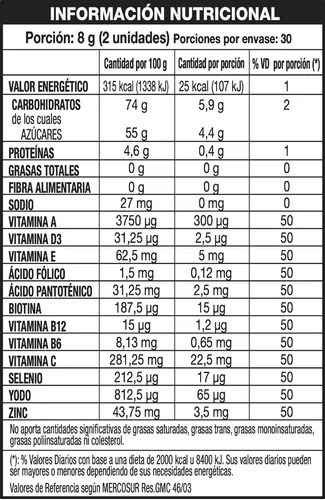 Simple Vitalidad Frasco 60 Unidades Sabor Frutilla - Imagen 2