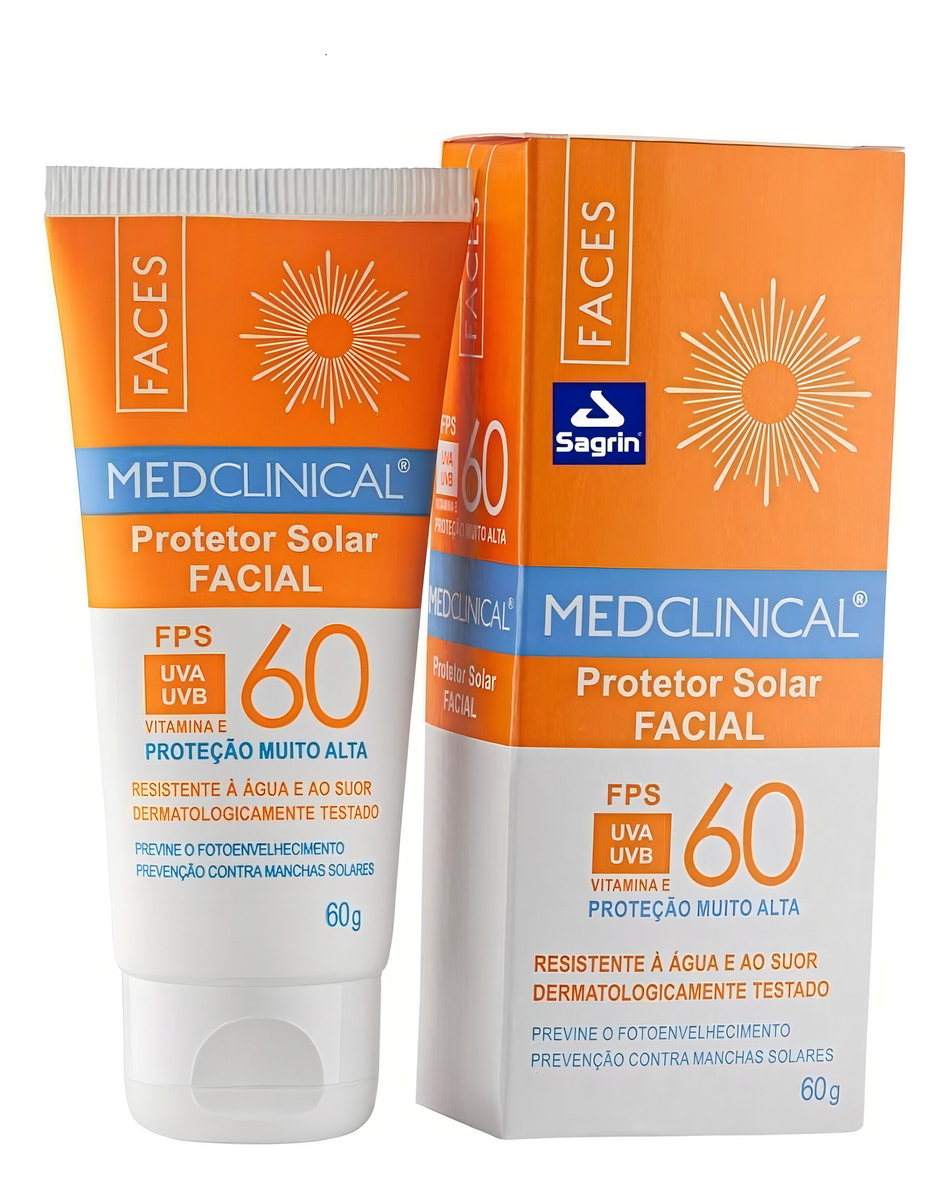 Protector Solar Medclinical Facial Spf 60 60g