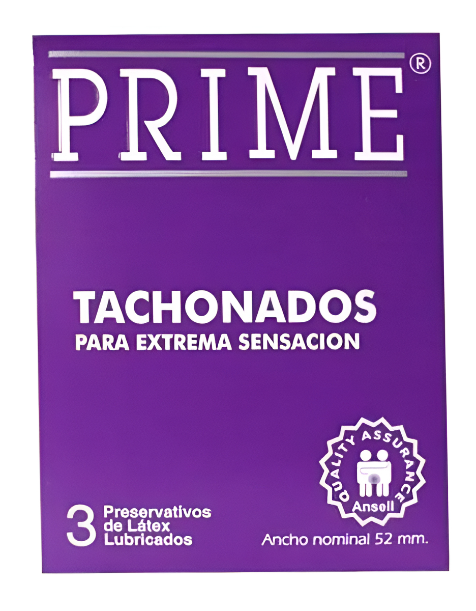 Preservativo Prime Tachonado X 3