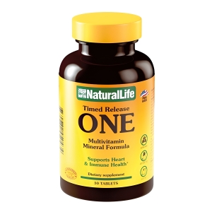 Multivitaminico Vitaminas Y Minerales One Natural Life X 30 Sabor Sin Sabor