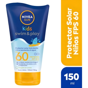 Protector Solar Nivea Sun Kids Swim And Play Fps60 150ml