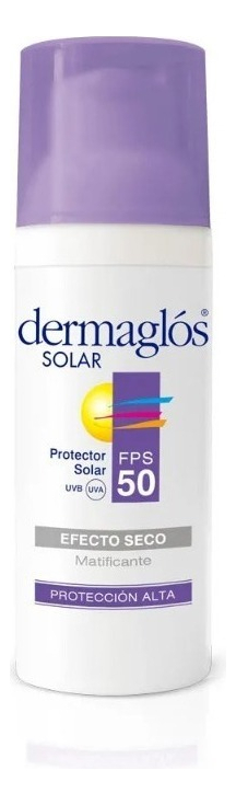 Dermaglos Facial Fps50 Efecto Seco Invisible X 50 Gr