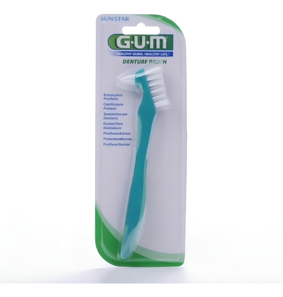 Cepillo Limpieza Dentaduras, Placas Y Prótesis Dentales Gum(R) - Imagen 5
