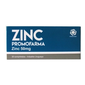 Zinc Promofarma X 30 50 Mg Sabor Sin Sabor