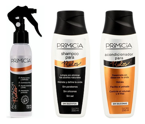 Primicia - Pck Sh + Bal + Act - Rulos