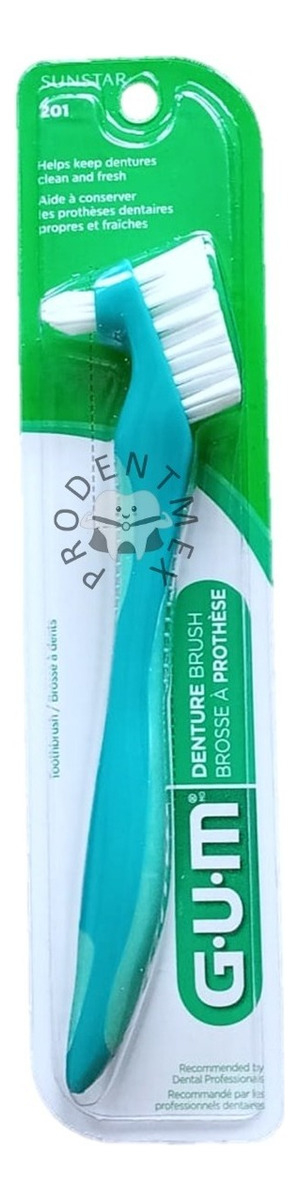 Cepillo Limpieza Dentaduras, Placas Y Prótesis Dentales Gum(R)