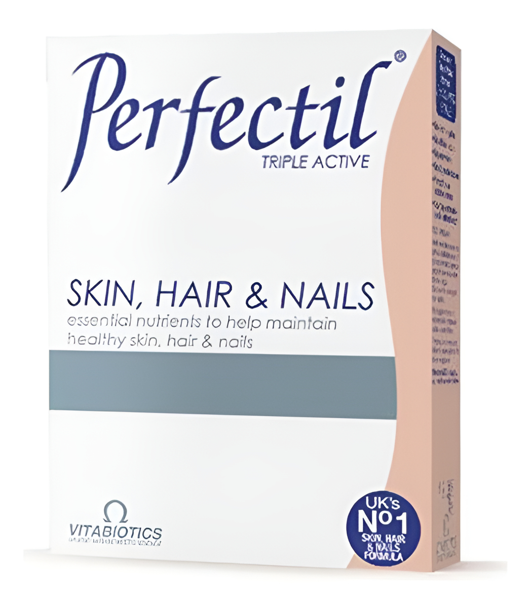 Perfectil(R) Triple Active X 30 Cápsulas | Piel Cabello & Uñas Sabor Sin Sabor - Imagen 2