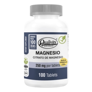 Citrato De Magnesio Qualivits(R) 250mg X 100 Tabletas