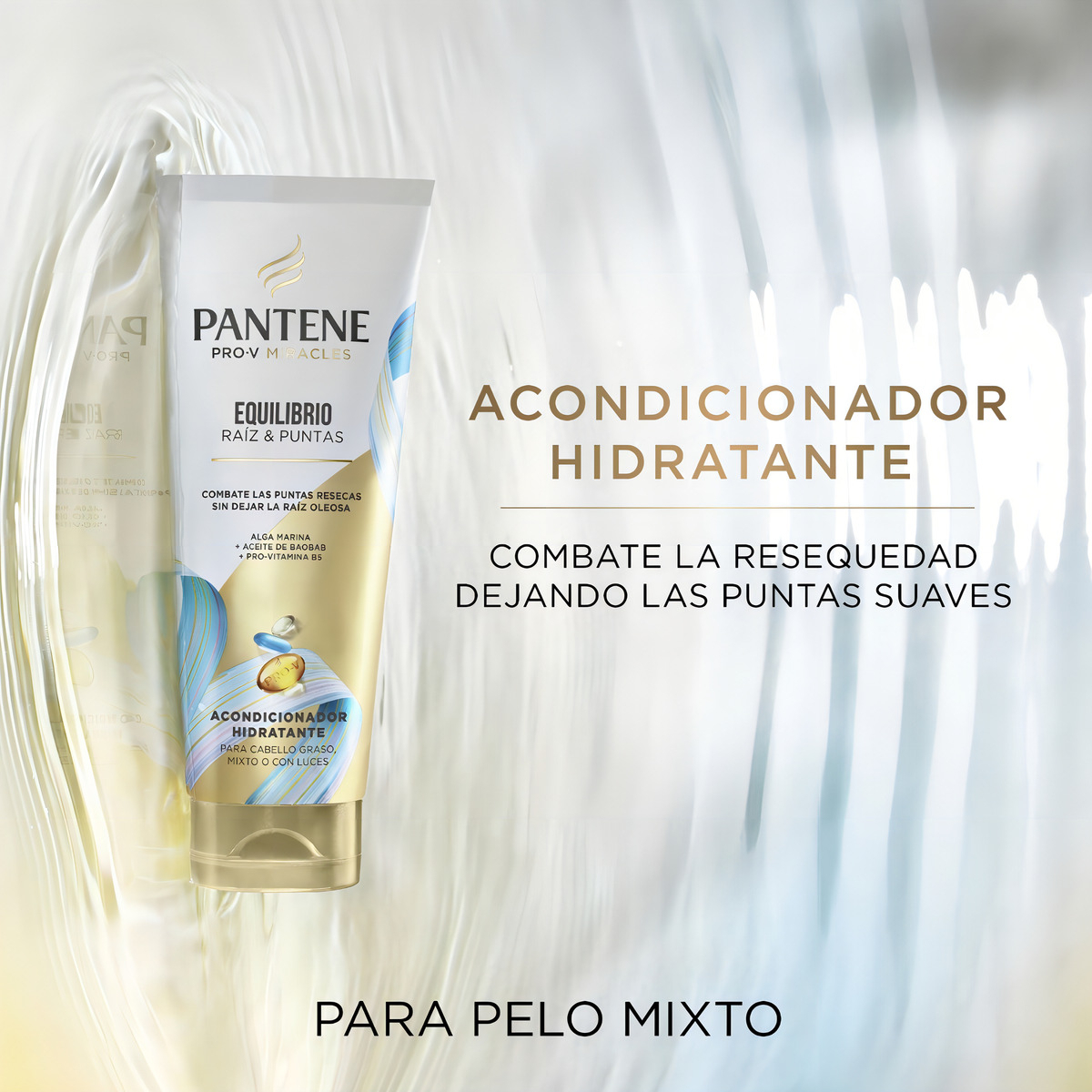 Acondicionador Hidratante Pantene Raíz Y Puntas 250 Ml - Imagen 2