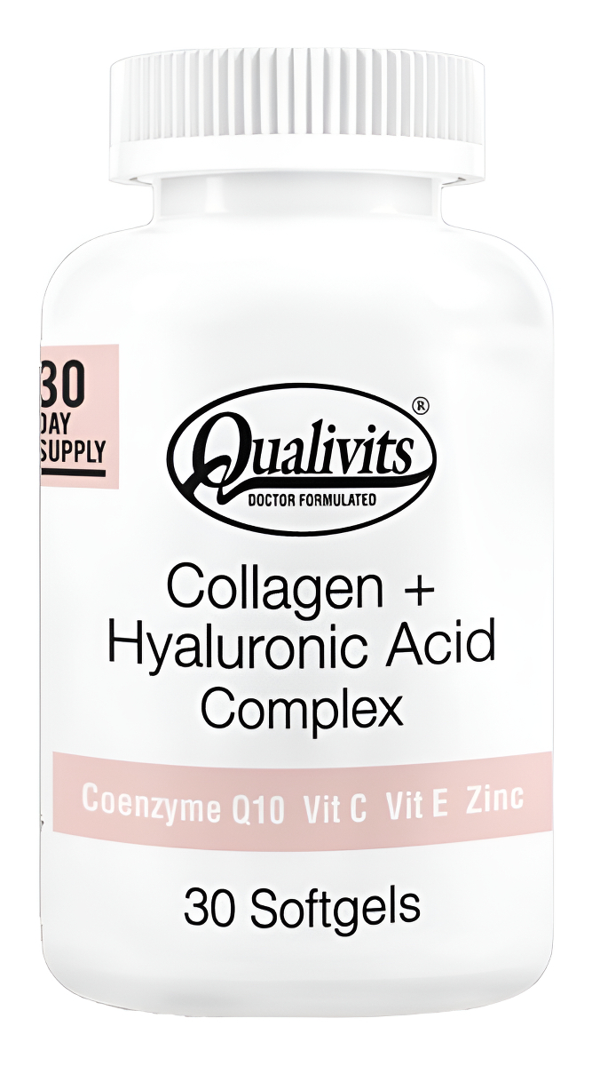 Suplemento Dietario Qualivits Colágeno + Ácido Hialuronico