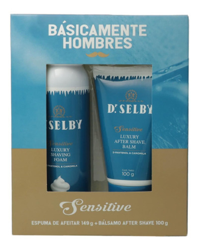 Set Para Afeitar Dr Selby Sensitive Espuma + Balsamo - Imagen 4
