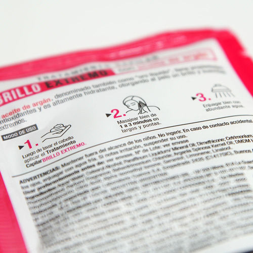 Tratamiento Capilar Issue Brillo Extremo Sachet X25g - Imagen 3