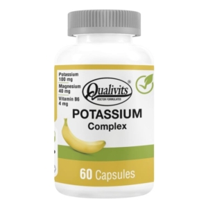 Suplemento Potasio Cápsulas Qualivits 60 Unidades Sabor Natural