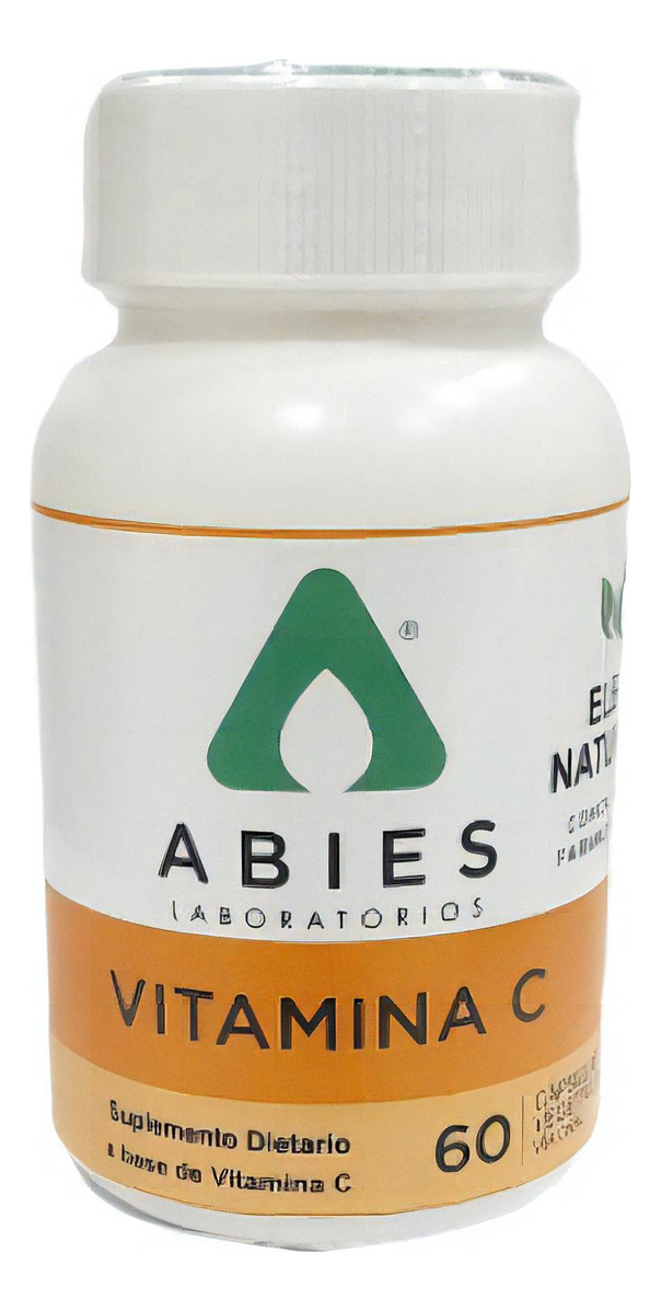 Vitamina C 500 Abies X 60 Capsulas Sabor Sin Sabor