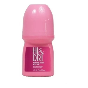 Hi & Dri Desodorante Roll On Antitranspirante 50ml Sin Alcohol