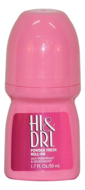 Hi & Dri Desodorante Roll On Antitranspirante 50ml Sin Alcohol - Imagen 2