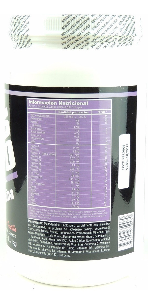 Mass 3000 Sylab 1,2 Kg Vainilla - Imagen 2