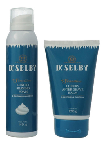 Set Para Afeitar Dr Selby Sensitive Espuma + Balsamo - Imagen 5