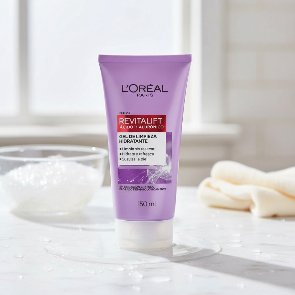 Limpiador Facial En Gel Revitalift Ácido Hialurónico 150ml - Imagen 2