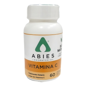Vitamina C 500 Abies X 60 Capsulas Sabor Sin Sabor