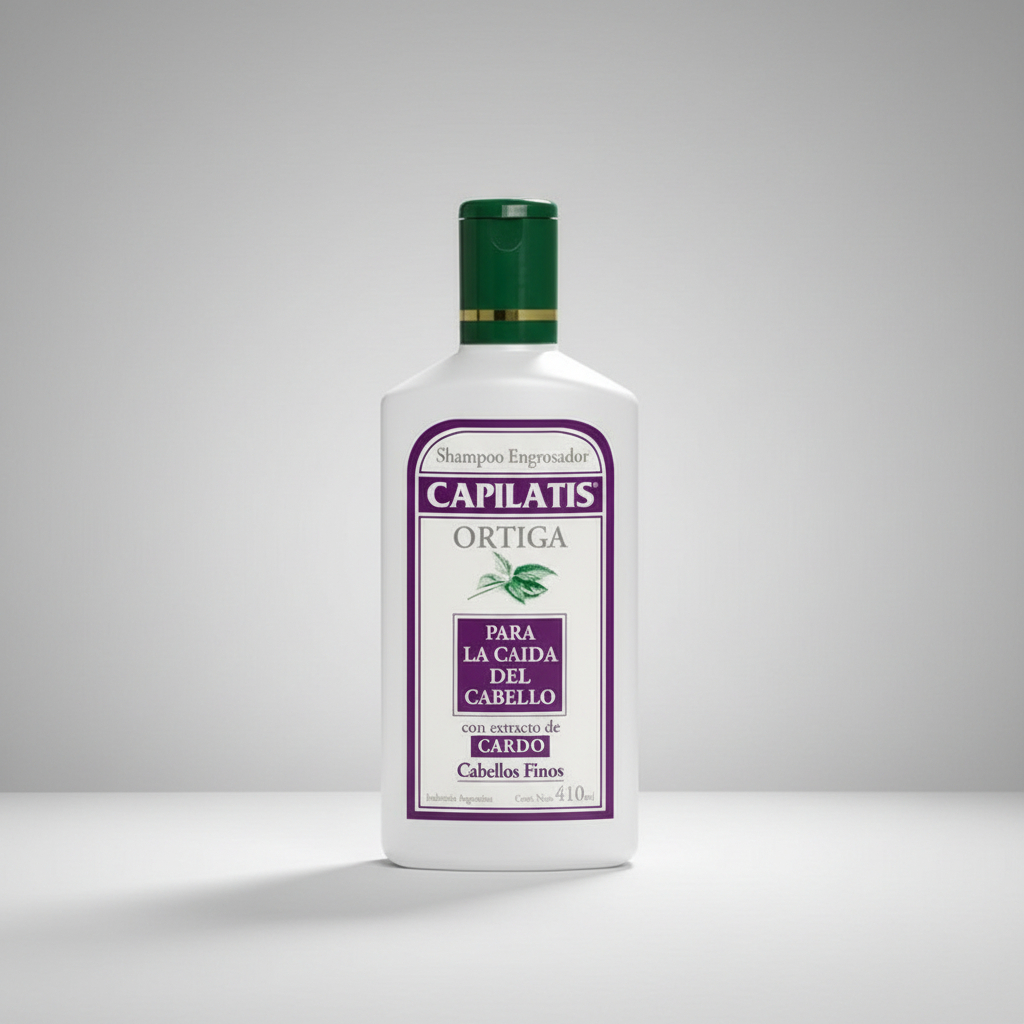 Capilatis Shampoo Engrosador Ortiga Y Cardo 410ml - Imagen 3