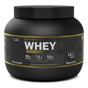 Whey Protein Meganutrition 1.8 Lbs Servimedic Proteina Sabor Vainilla