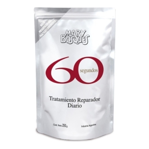 60 Segundos Tratamiento Reparador Diario Mary Bosques 250gr