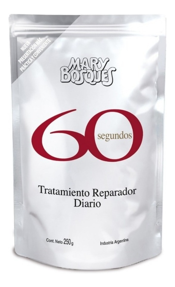 60 Segundos Tratamiento Reparador Diario Mary Bosques 250gr