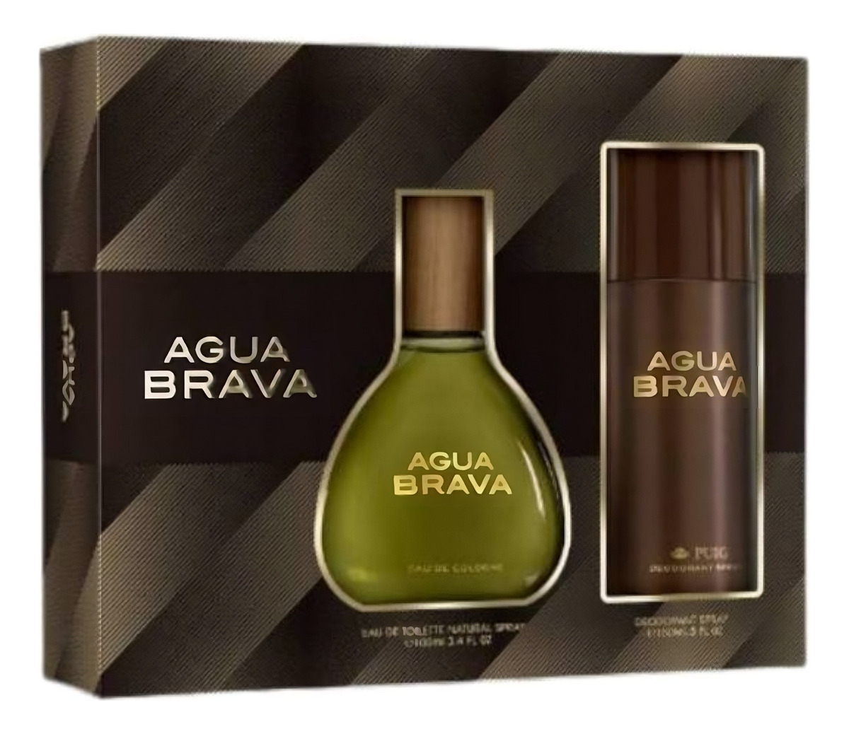 Agua Brava Estu Edt 100ml+ Deso 150ml Puig Silk Perfumes - Imagen 2