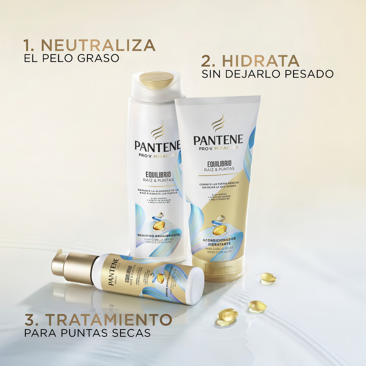 Acondicionador Hidratante Pantene Raíz Y Puntas 250 Ml - Imagen 6