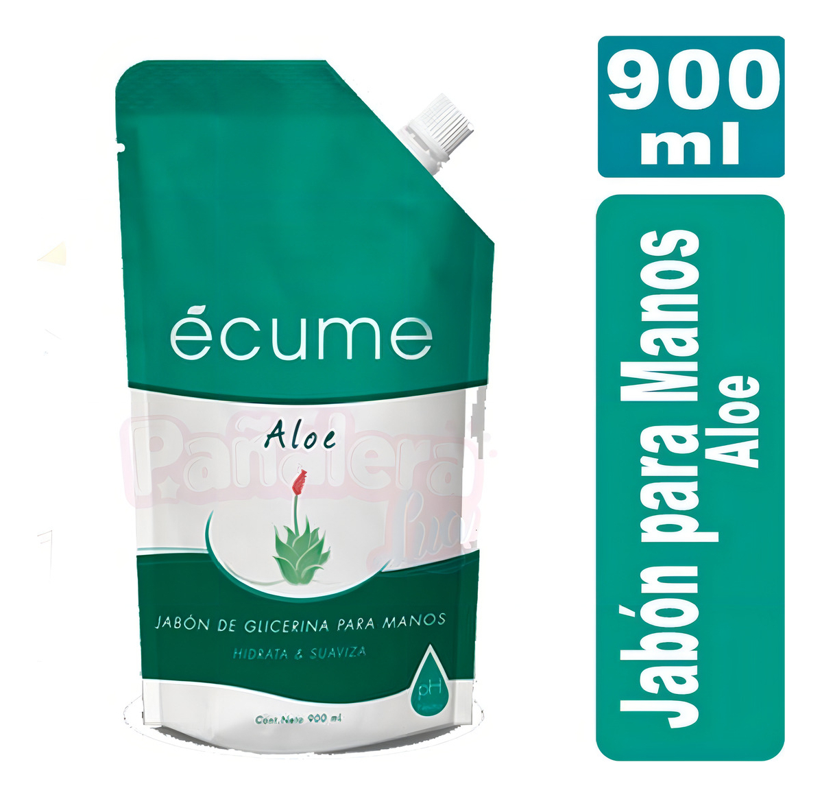 Jabón Líquido Ecume Aloe Repuesto 900ml - Imagen 2