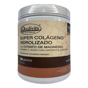 Super Colágeno Qualivits(R) Con Citrato De Magnesio X 300g Sabor Natural