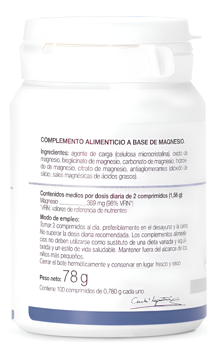 Magnesio Total 5 X 100 Tabletas - Ana María La Justicia - Imagen 2