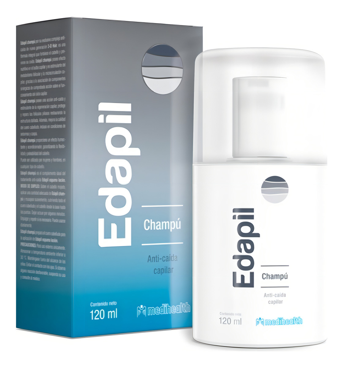 Shampoo Edapil Anticaída 120ml Regeneración Capilar
