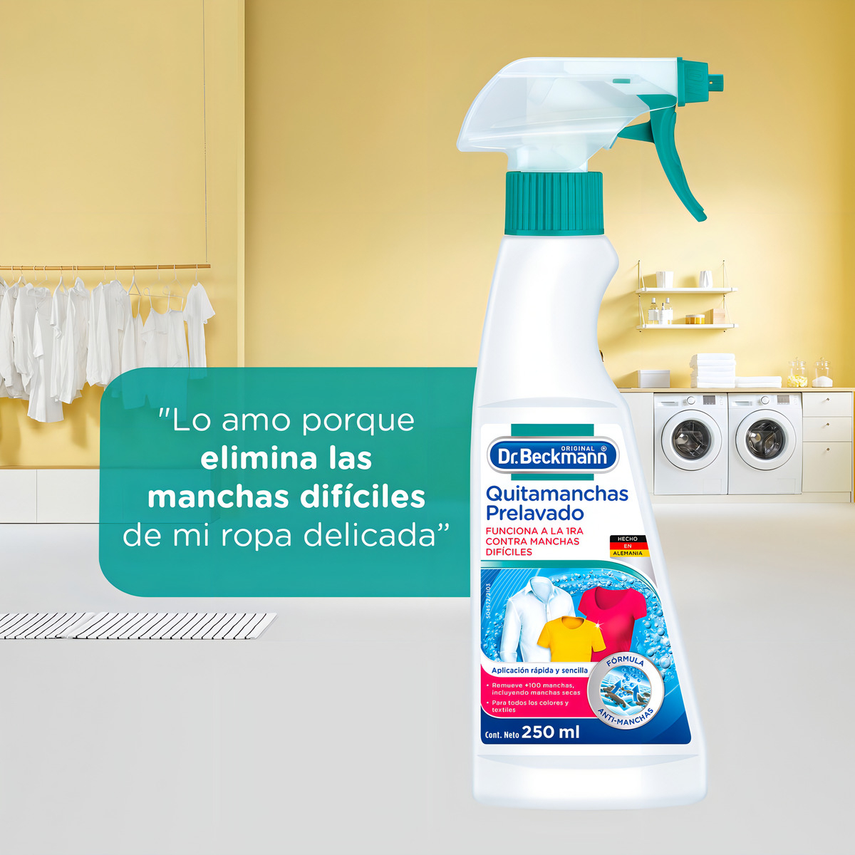 Quitamanchas Prelavado En Spray Dr. Beckmann - Imagen 8