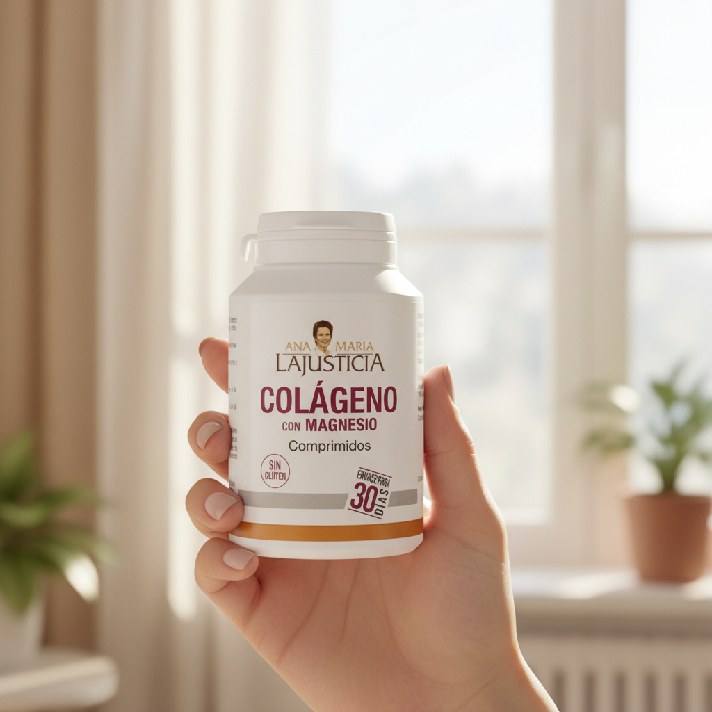 Colágeno Con Magnesio Ana María La Justicia 180 Comprimidos Sin Sabor - Imagen 9