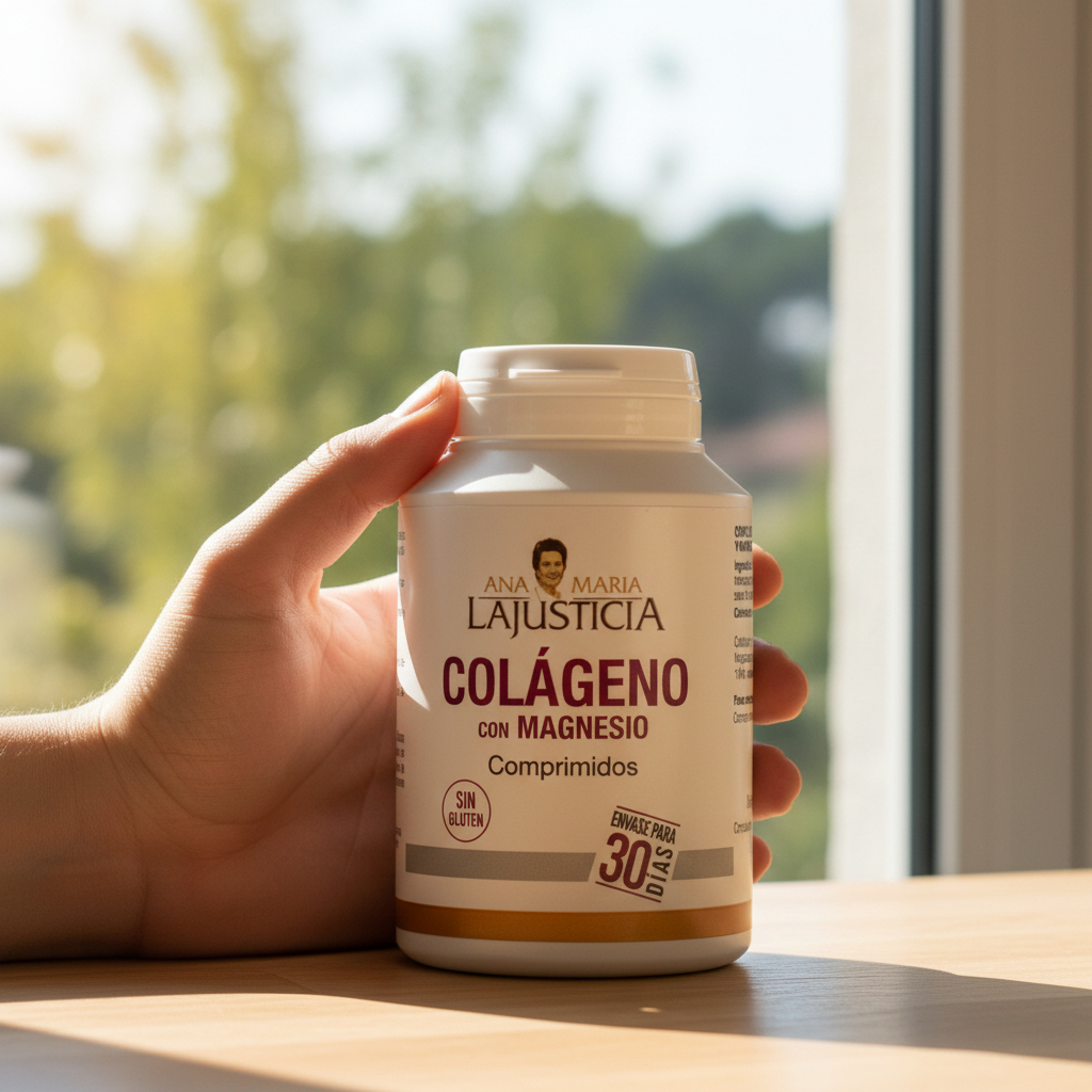 Colágeno Con Magnesio Ana María La Justicia 180 Comprimidos Sin Sabor - Imagen 12