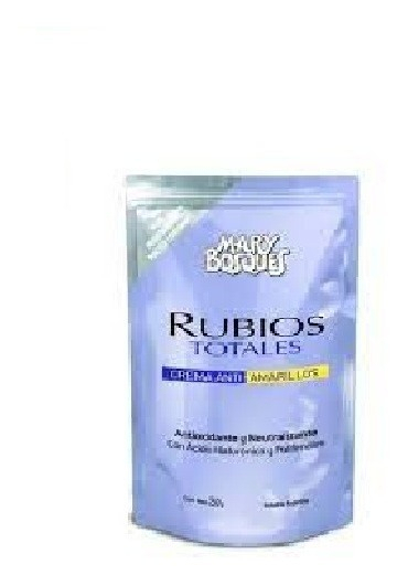 Rubios Totales Crema Anti-amarillos Mary Bosques Doypack 250g. - Imagen 6