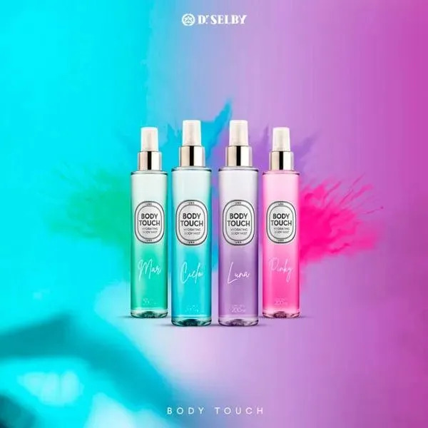 Body Spray Dr. Selby Body Touch Cielo Hombre 200ml Doble Pack - Imagen 3